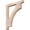 Ekena Millwork Westlake Block Smooth Bracket, Douglas Fir, 3 1/2"W x 34"D x 40"H BKT04X34X40WTL05SDF - alternate 1